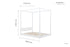 Darwin Four Poster Bed